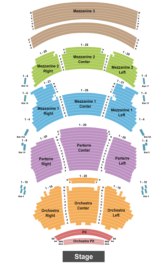 Dolby Theatre Hasan Minhaj Seating Chart